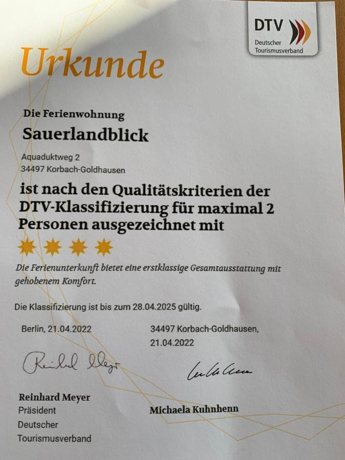 Ferienwohnung Sauerlandblick Goldhausen Zewnętrze zdjęcie